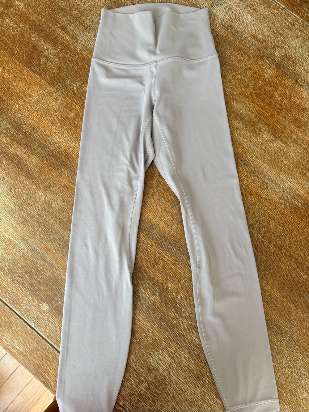 lululemon athletica Light Gray High-Rise Leggings